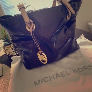 Chocolate Gloss Michael Kors Purse